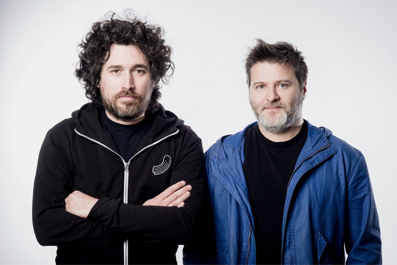 Los cineastas argentinos Mariano Cohn y Gastón Duprat, directores de 'Competencia oficial'. ALEJANDRA LÓPEZ