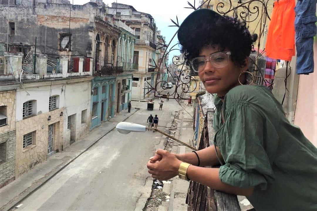 La artista de hip hop cubana DJ Leydis, en La Habana. CORTESÍA