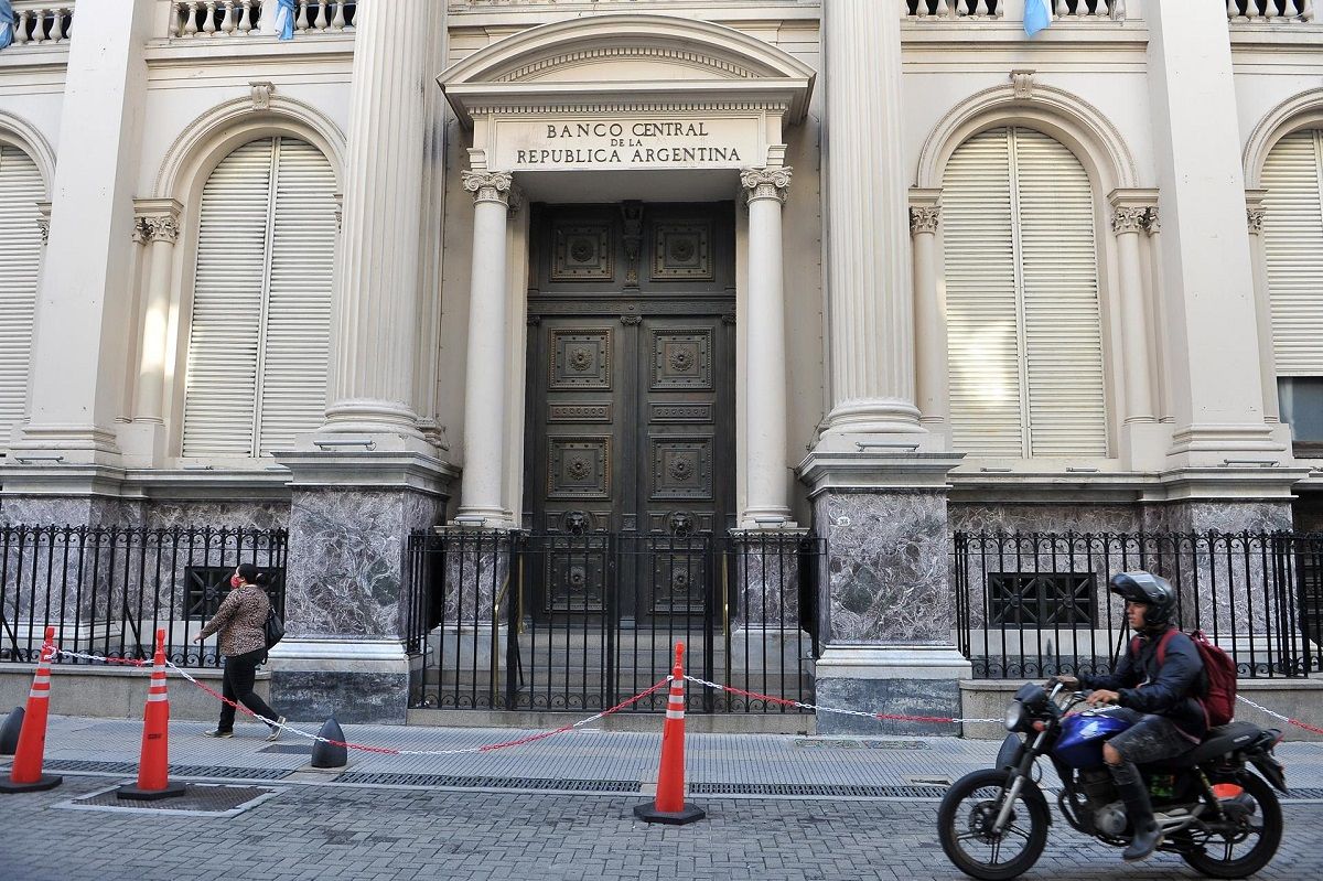 Sede en Buenos Aires del Banco Central de la República Argentina. EFE/ENRIQUE GARCÍA MEDINA