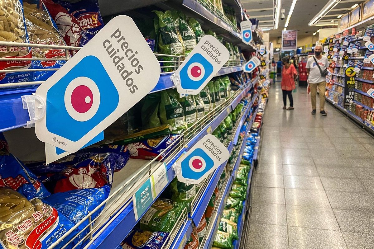 Supermercado en Buenos Aires, Argentina, el 15 de marzo de 2022. EFE/JUAN IGNACIO RONCORONI