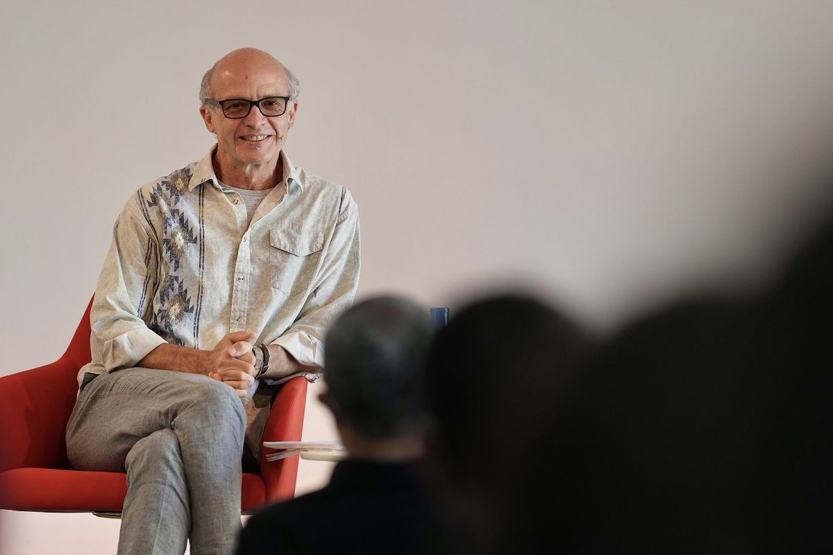 El cineasta mexicano Juan Carlos Rulfo, en Madrid, el pasado 6 de abril. CASA DE MÉXICO EN ESPAÑA El cineasta mexicano Juan Carlos Rulfo, en Madrid, el pasado 6 de abril. CASA DE MÉXICO EN ESPAÑA