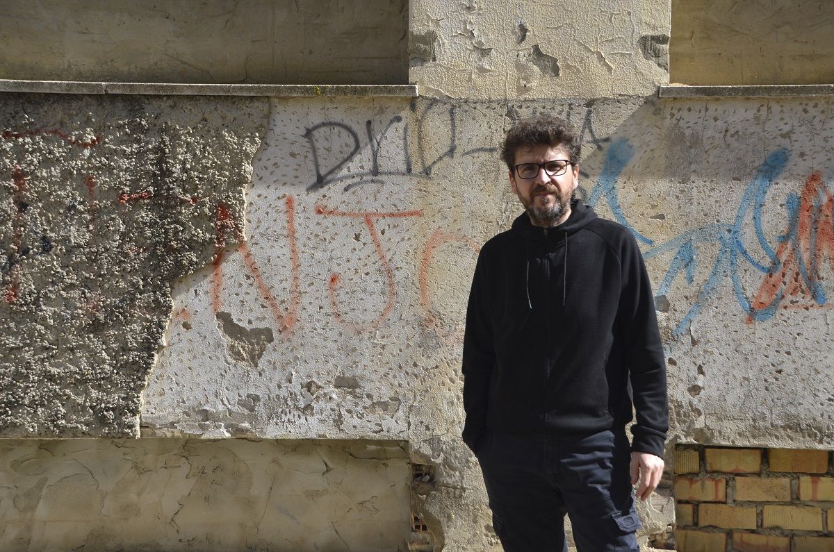 El cineasta español Juan Miguel del Castillo, director de 'La maniobra de la tortuga'. ALEJANDRO LÓPEZ MENACHO