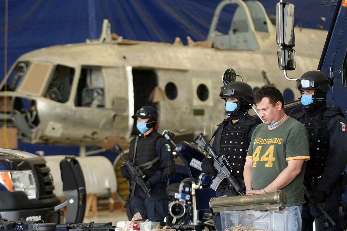 Un miembro del cártel del Golfo, tras ser arrestado por la Policía Federal de México en Matamoros en una operación contra el narco. FLICKR/JESÚS VILASECA PÉREZ CC BY-NC-SA 2.0 Un miembro del cártel del Golfo, tras ser arrestado por la Policía Federal de México en Matamoros en una operación contra el narco. FLICKR/JESÚS VILASECA PÉREZ CC BY-NC-SA 2.0