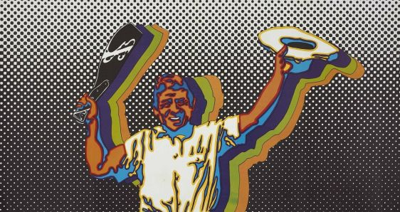 Detalle de un cartel de 1970 de Jesús Ruiz Durand sobre la reforma agraria peruana incluido en la exposición 'Giro gráfico'. MUSEO REINA SOFÍA