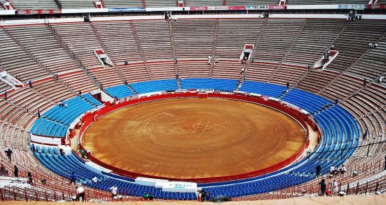 La Plaza Monumental de México, que ya no podrá celebrar corridas de toros por orden de un juez.  ALEJANDRO LINARES GARCÍA