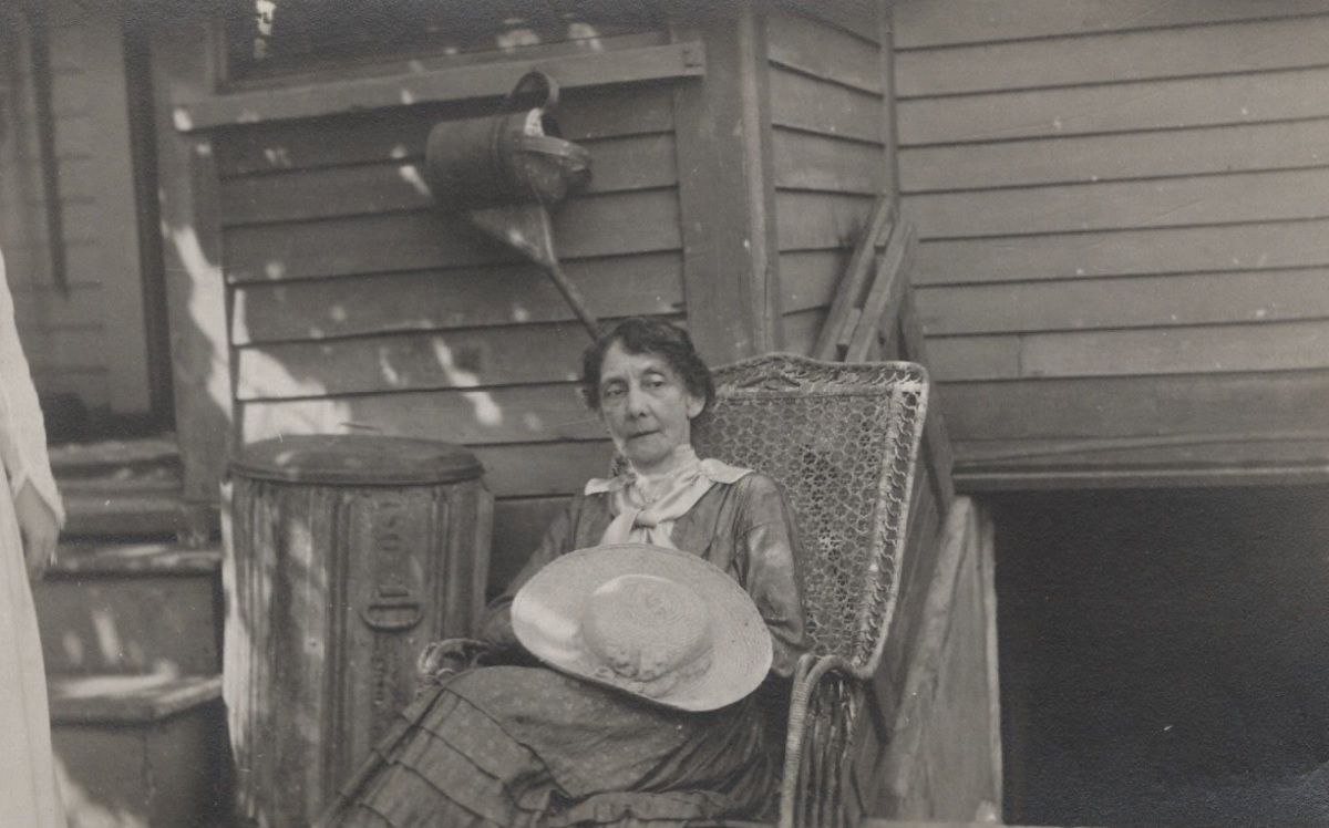 Raquel Hoheb, madre del poeta William Carlos Williams, hacia 1915. ARCHIVO