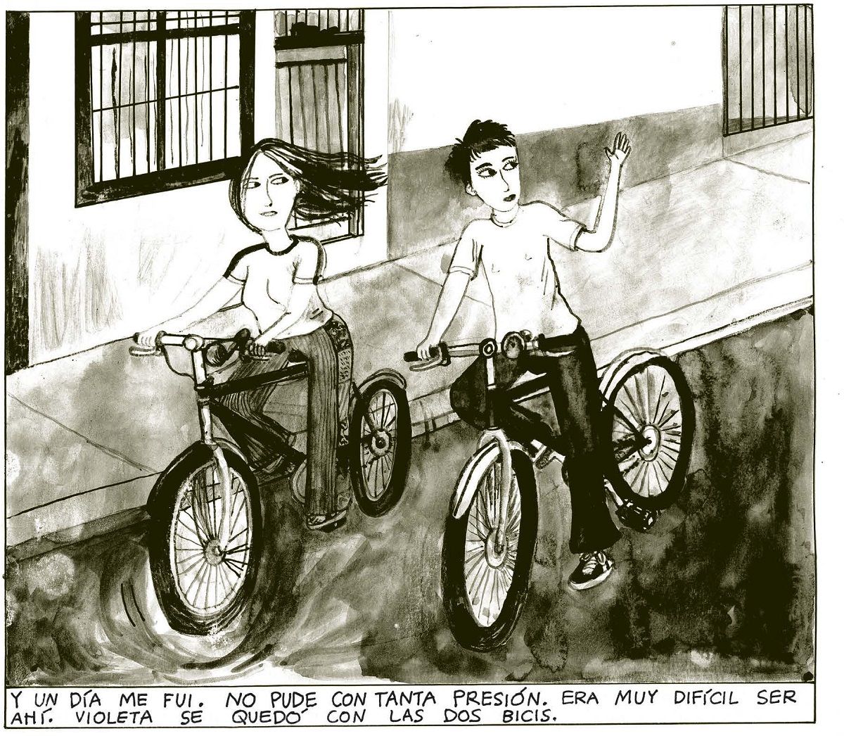 Viñeta de 'Todas las bicicletas que tuve', de Powerpaola. SEXTO PISO Viñeta de 'Todas las bicicletas que tuve', de Powerpaola. SEXTO PISO