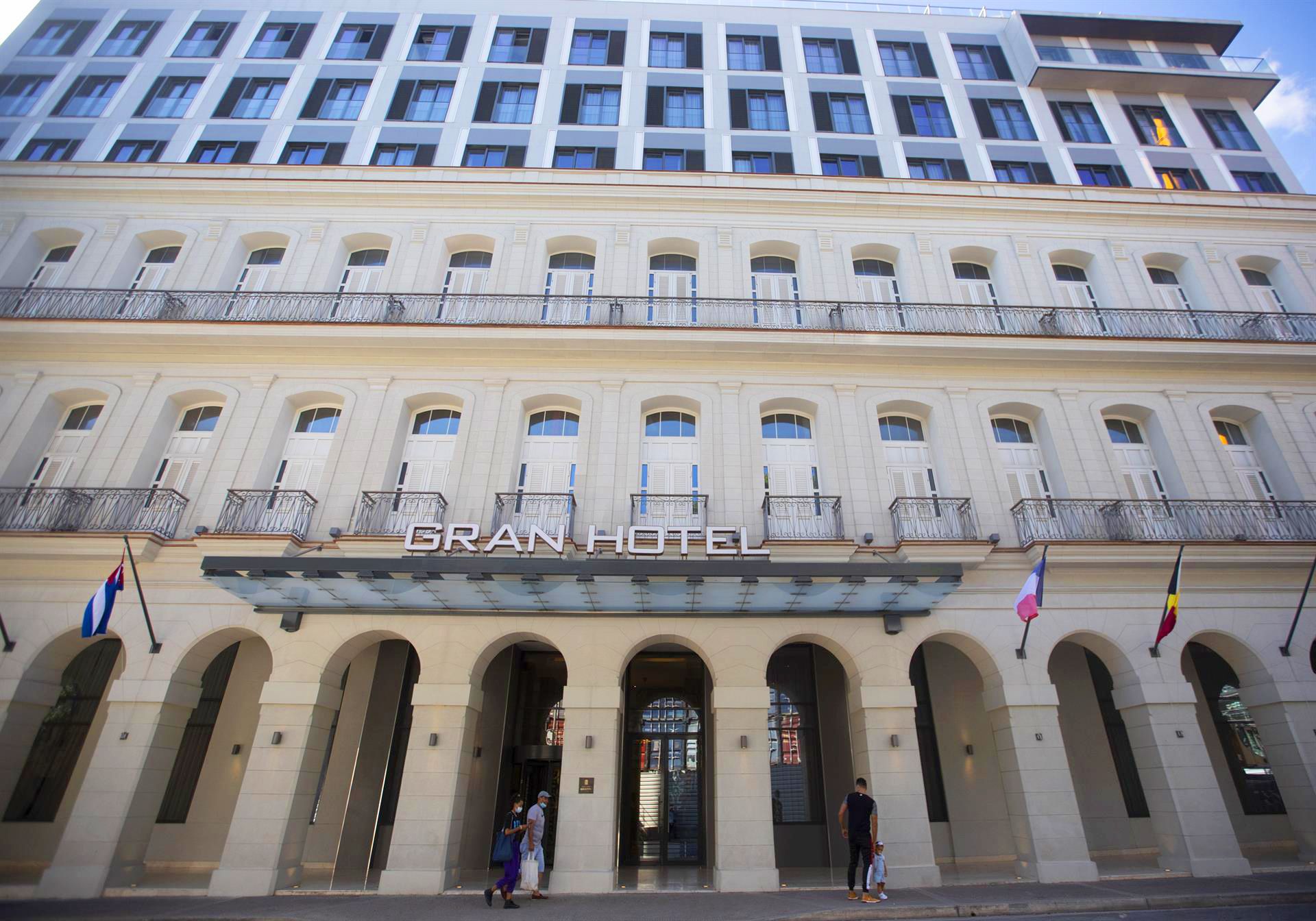 El Gran Hotel Bristol de La Habana, en Cuba, que reabrió al turismo este marzo. EFE/YANDER ZAMORA