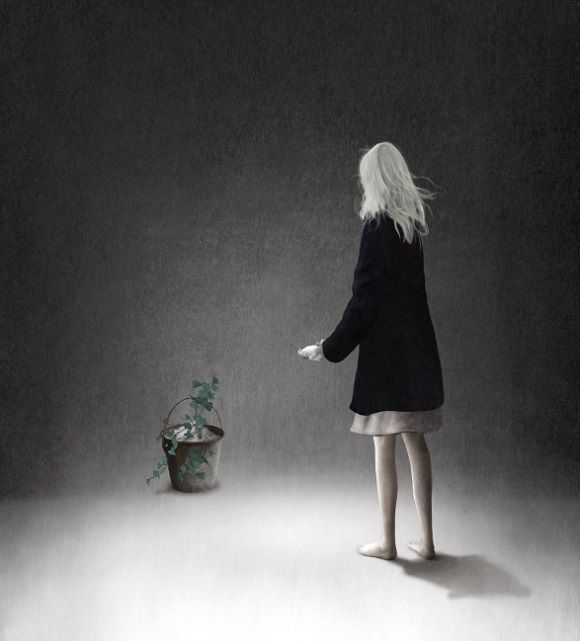 Ilustración de 'Ceniza Roja', de Socorro Venegas. PÁGINAS DE ESPUMA/GABRIEL PACHECO