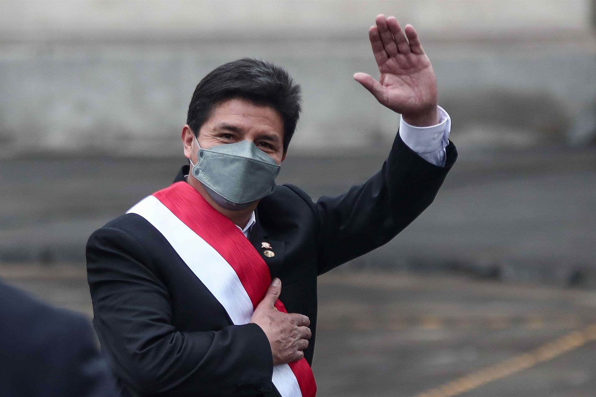 El presidente del Perú, Pedro Castillo. EFE/ALDAIR MEJÍA