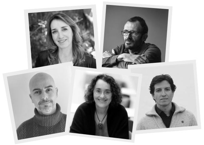 Eduardo Vara, Cristina Llagostera, Anabel González, Isaac Rosa y Miguel Ángel Oeste. PLANETA Eduardo Vara, Cristina Llagostera, Anabel González, Isaac Rosa y Miguel Ángel Oeste. PLANETA