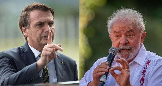Jair Bolsonaro y Lula da Silva, los dos candidatos a la presidencia de Brasil. EFE