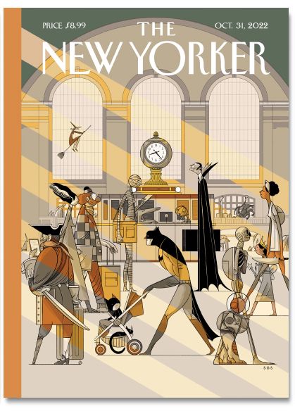 Portada de la revista 'The New Yorker' ilustrada por Sergio García.