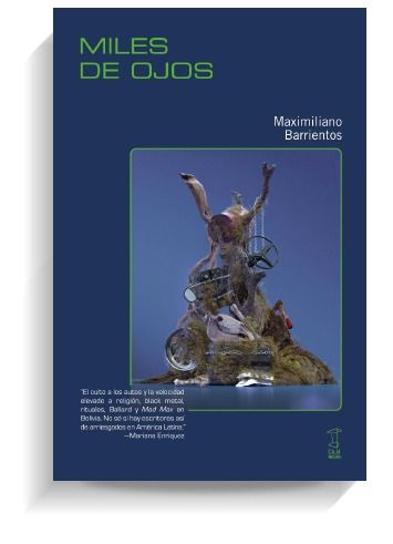 Portada del libro 'Miles de ojos', de Maximiliano Barrientos. CAJA NEGRA