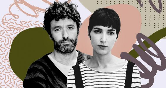 Los cineastas españoles Rodrigo Sorogoyen e Isabel Peña. ELENA CANTÓN