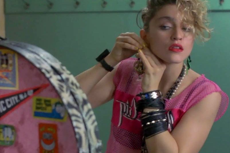 Madonna, en la película 'Buscando a Susan desesperadamente'. MGM Madonna, en la película 'Buscando a Susan desesperadamente'. MGM