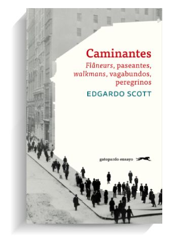 Portada del libro 'Caminantes', de Edgardo Scott. GATOPARDO EDICIONES