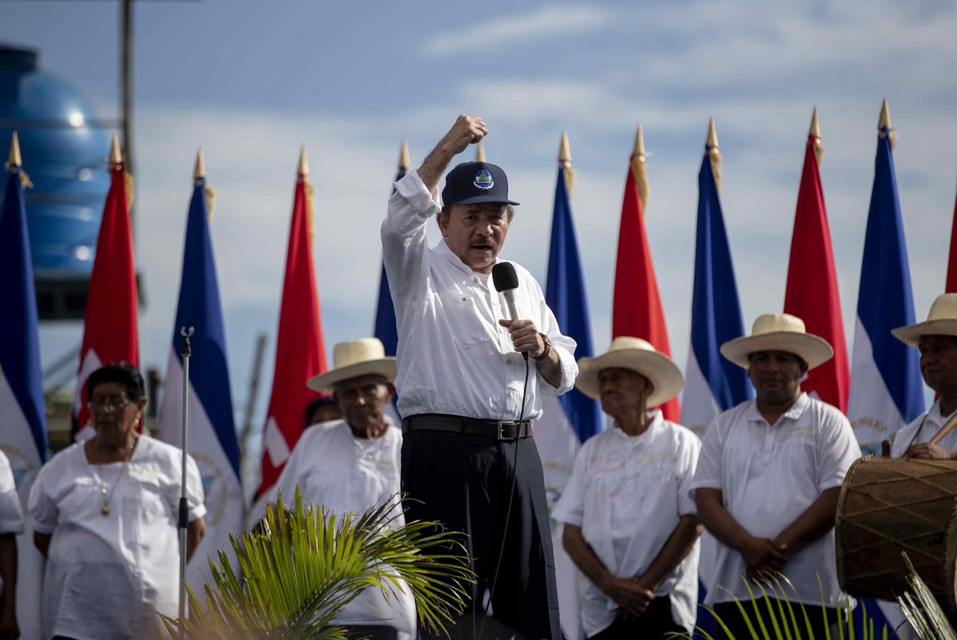 El presidente de Nicaragua, Daniel Ortega. EFE/JORGE TORRES