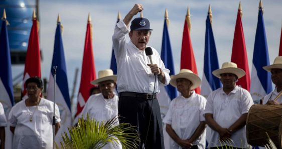 El presidente de Nicaragua, Daniel Ortega. EFE/JORGE TORRES