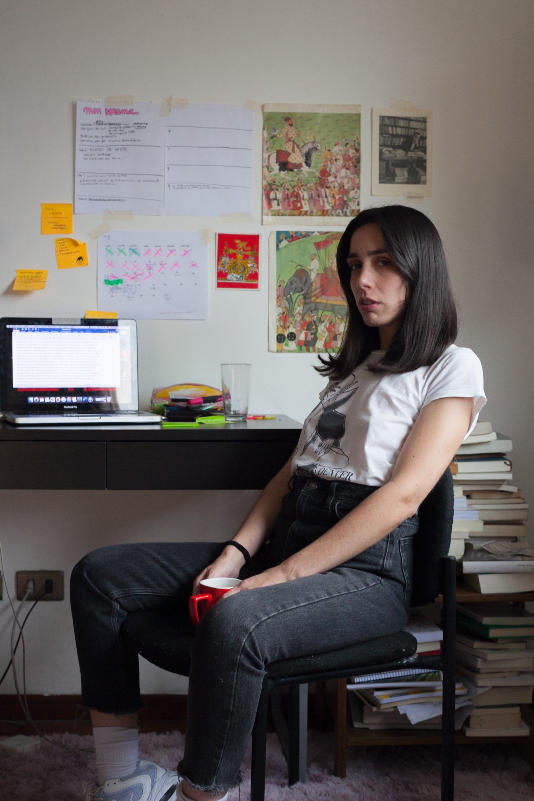 La escritora chilena Constanza Gutiérrez. GONZALO PUEBLA ARAYA