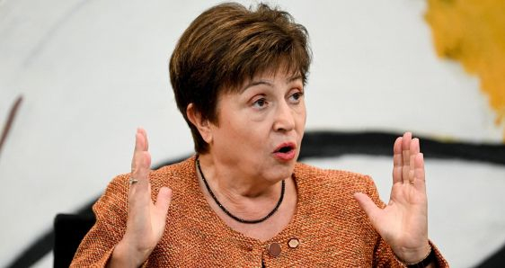 La directora gerente del FMI, Kristalina Georgieva. EFE