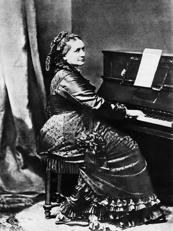 La pianista y compositora alemana Clara Schumann. ARCHIVO