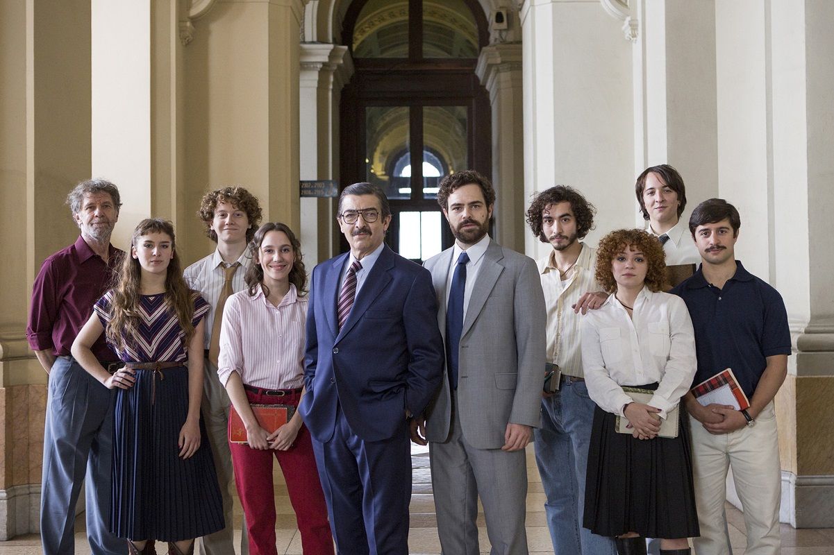 Fotograma de la película 'Argentina, 1985', de Santiago Mitre. AMAZON PRIME STUDIOS