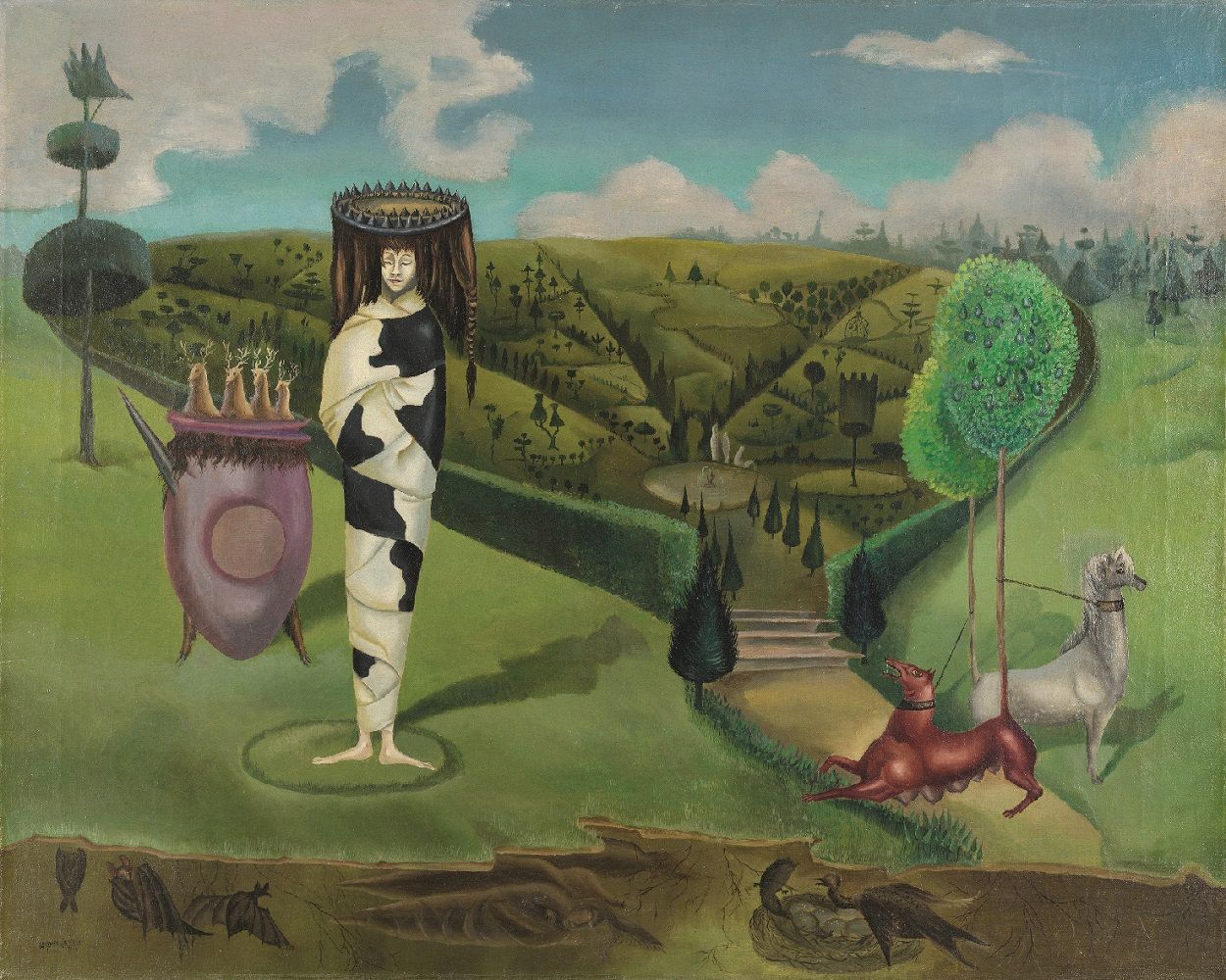 'Green Tea', de Leonora Carrington (1942). The Museum of Modern Art, New York. Gift of Drue Heinz Trust (by exchange), 2019. © ESTATE OF LEONORA CARRINGTON/VEGAP, MADRID, 2023