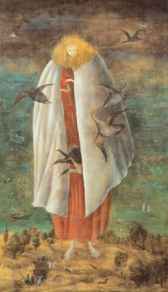 'The Giantess', de Leonora Carrington (1947). Colección particular. © ESTATE OF LEONORA CARRINGTON/VEGAP, MADRID, 2023