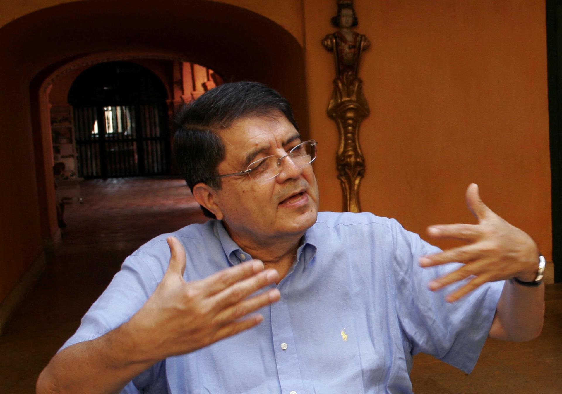 El escritor Sergio Ramírez, uno de los 94 nicaragüenses a los que el régimen de Ortega ha retirado la nacionalidad. EFE/RICARDO MALDONADO