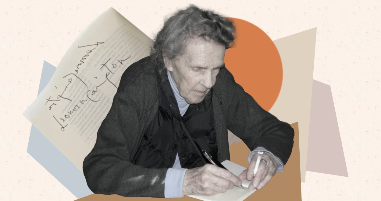 Leonora Carrington, una pintora que también cultivó la escritura. ELENA CANTÓN/FOTO: JAVIER MARTÍN-DOMÍNGUEZ