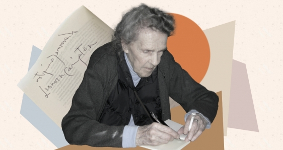 Leonora Carrington, una pintora que también cultivó la escritura. ELENA CANTÓN/FOTO: JAVIER MARTÍN-DOMÍNGUEZ