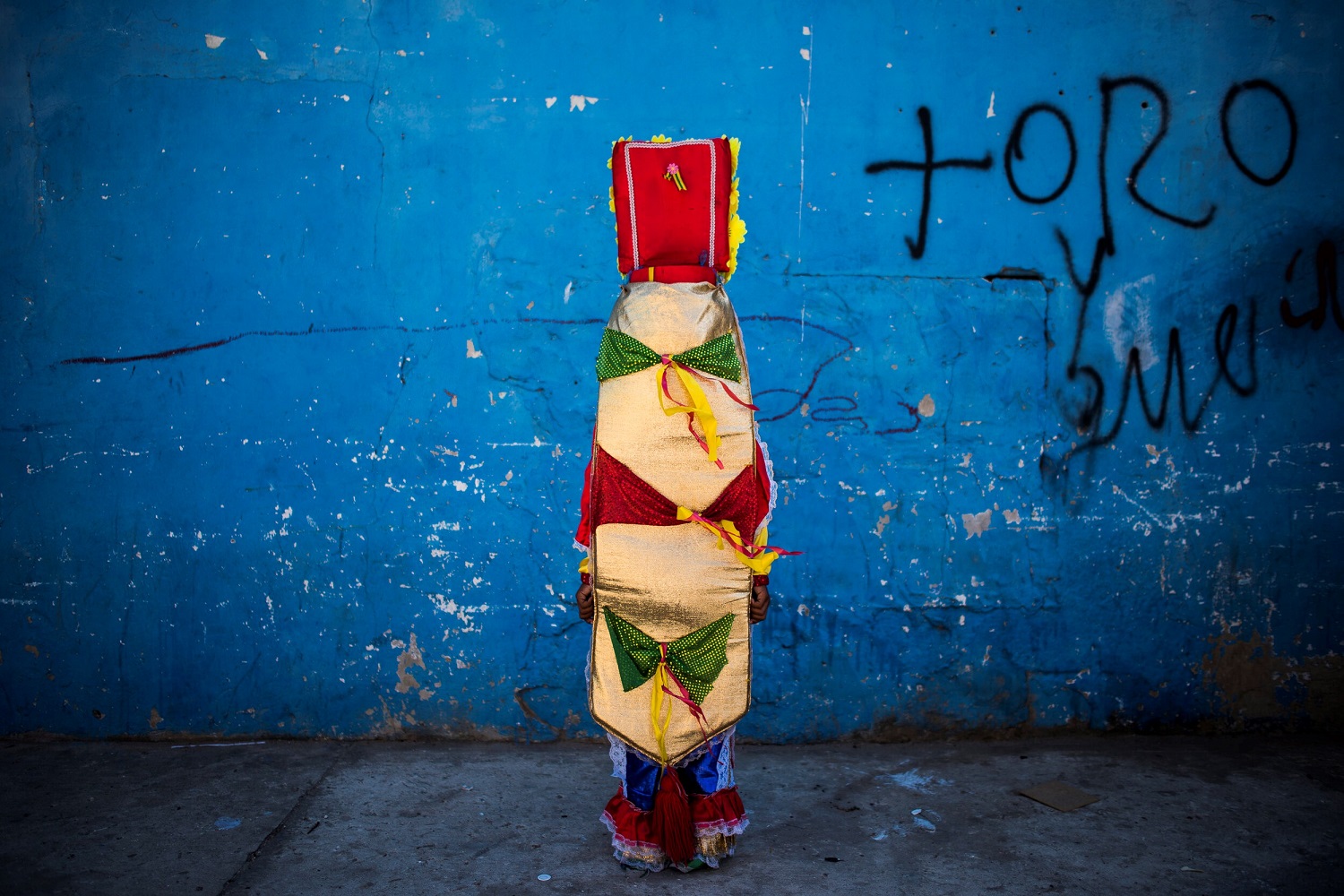 El disfraz del Congo es uno de los más antiguos del carnaval de Barranquilla. CHARLIE CORDERO