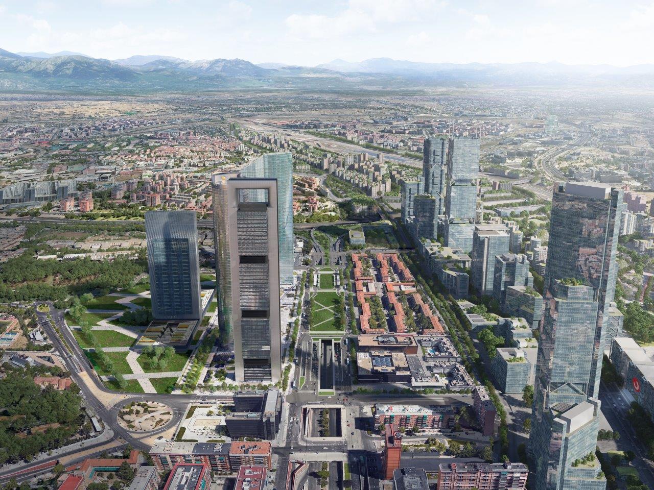 Recreación de Madrid Nuevo Norte. RSH+P Recreación de Madrid Nuevo Norte. RSH+P