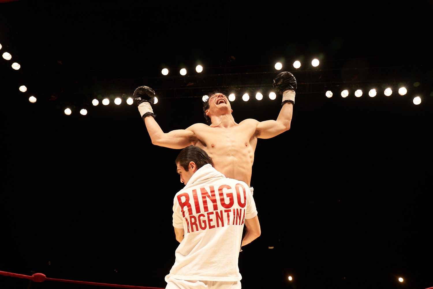 Fotograma de la serie 'Ringo, gloria y muerte', sobre el boxeador argentino Ringo Bonavena. STAR+ Fotograma de la serie 'Ringo, gloria y muerte', sobre el boxeador argentino Ringo Bonavena. STAR+