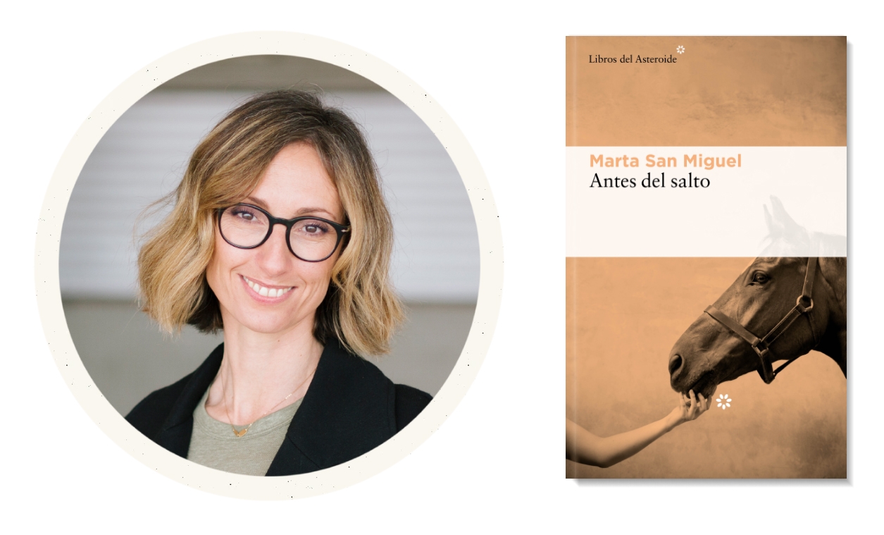 Marta San Miguel, autora del libro 'Antes del salto'. MIRIAM MORA/LIBROS DEL ASTEROIDE Marta San Miguel, autora del libro 'Antes del salto'. MIRIAM MORA/LIBROS DEL ASTEROIDE