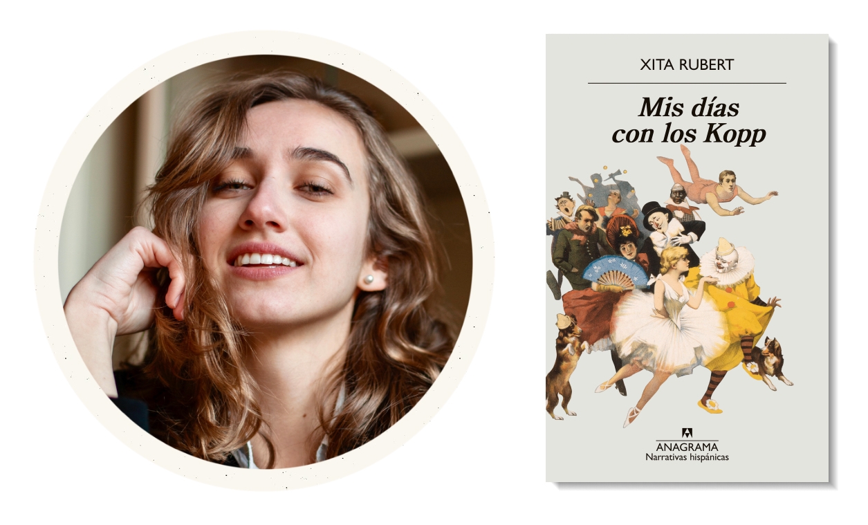 Xita Rubert, autora del libro 'Mis días con los Kopp'. MARÍA FONTI/ANAGRAMA