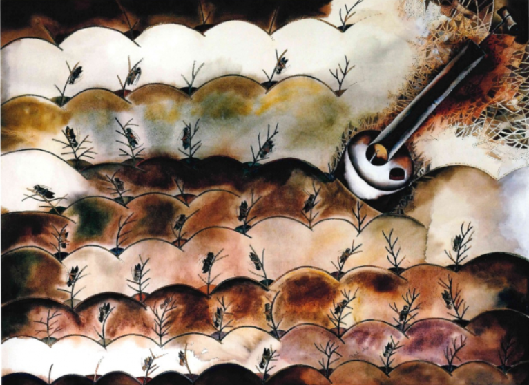 'La bomba de flit',Francisco Toledo, 1974. CASA DE MÉXICO 'La bomba de flit',Francisco Toledo, 1974. CASA DE MÉXICO