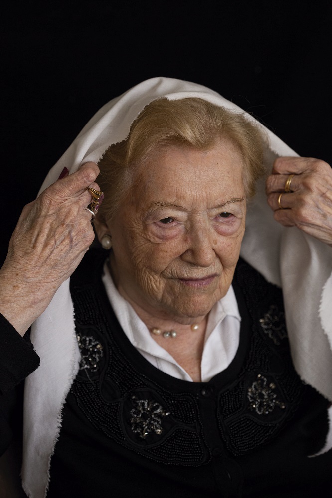 Sara Laskier de Rus. Fotografía del libro 'Madres y Abuelas'. LEO VACA