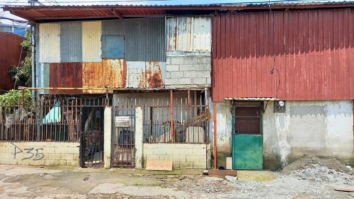 Casas en el barrio de Pueblo Nuevo, en San José, Costa Rica. LUIS BRUZÓN DELGADO
