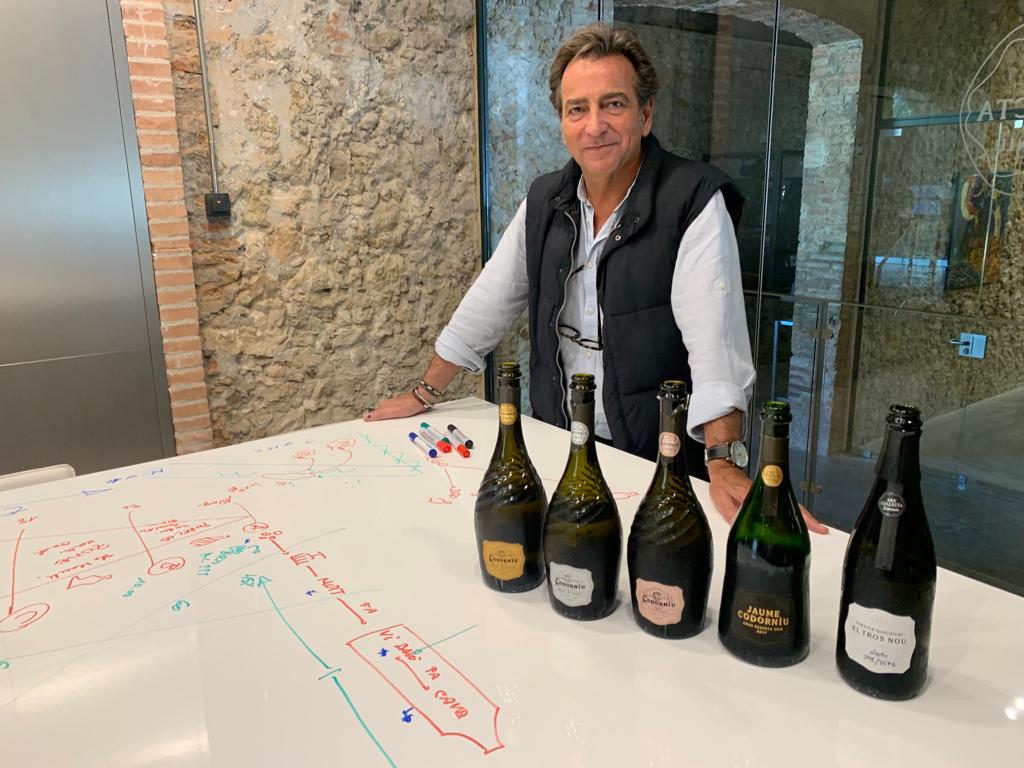 Bruno Colomer, responsable de enología de la bodega Codorníu. Bruno Colomer, responsable de enología de la bodega Codorníu.