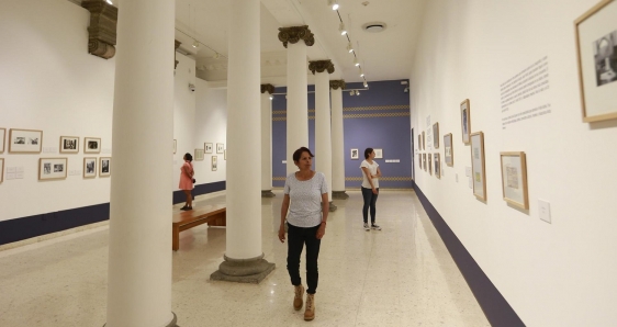 Sala del Museo de las Artes (MUSA) de Guadalajara, México,  el 17 de mayo de 2023. EFE/FRANCISCO GUASCO