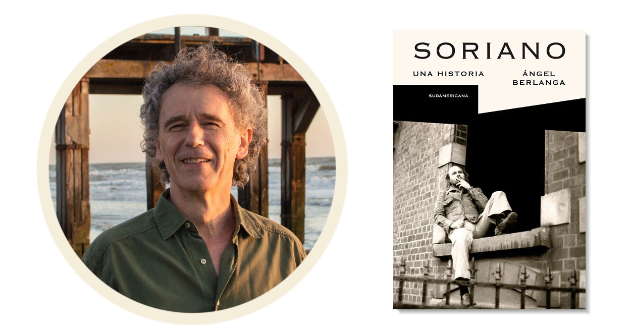 Ángel Berlanga, autor de 'Soriano. Una historia'. MARCELO PRADELLS/SUDAMERICANA