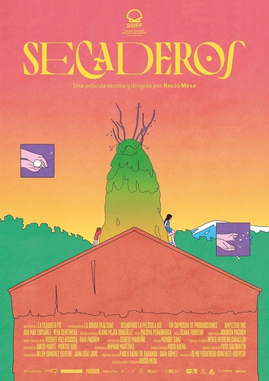 Cartel de la película 'Secaderos', de Rocío Mesa, ilustrado por María Medem.