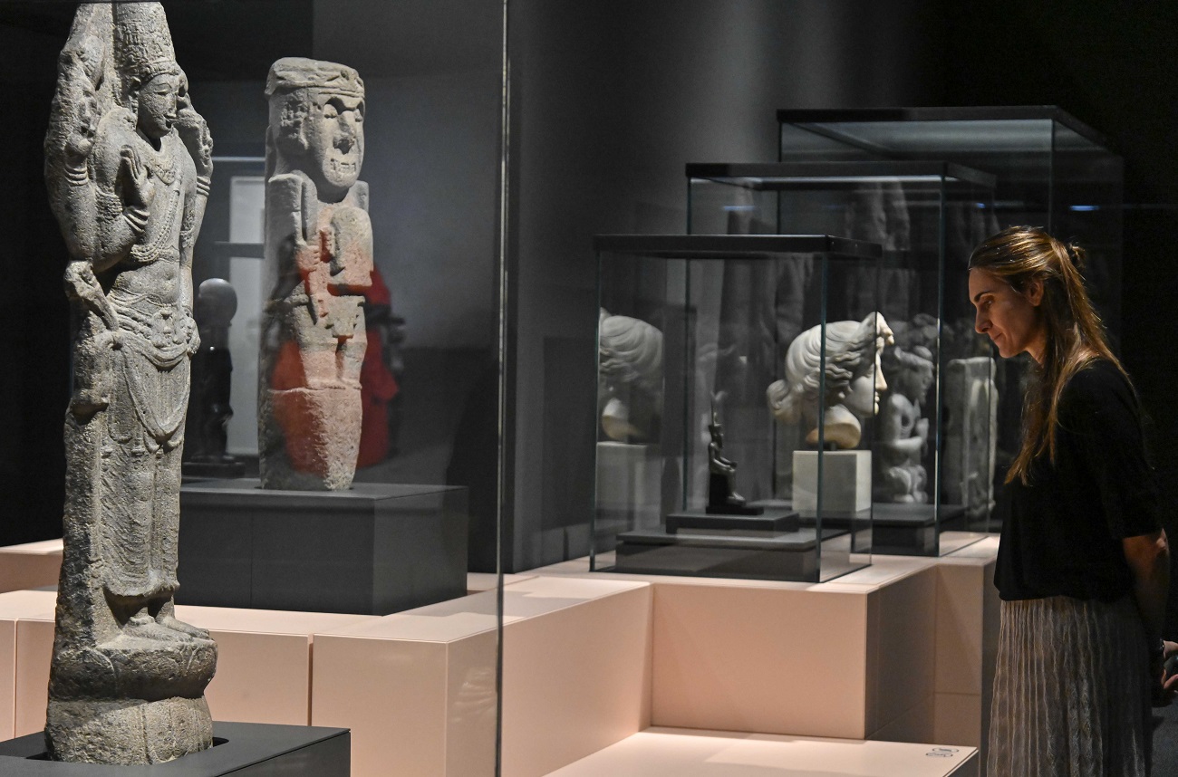 Una de las salas de la exposición 'La imagen humana', en CaixaForum Barcelona. FUNDACIÓN  ”LA CAIXA”