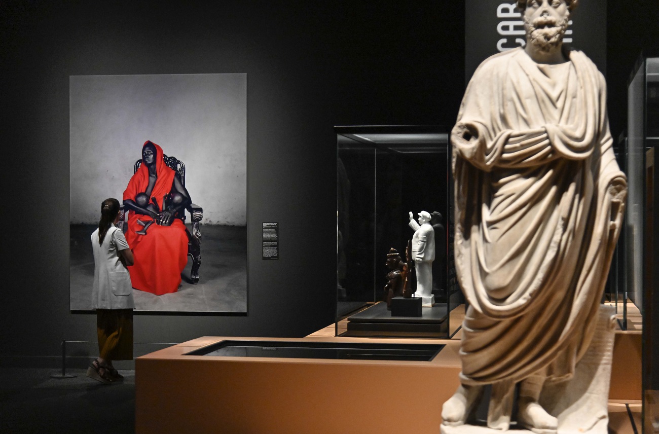 Una de las salas de la exposición 'La imagen humana', en CaixaForum Barcelona. FUNDACIÓN”LA CAIXA” Una de las salas de la exposición 'La imagen humana', en CaixaForum Barcelona. FUNDACIÓN”LA CAIXA”
