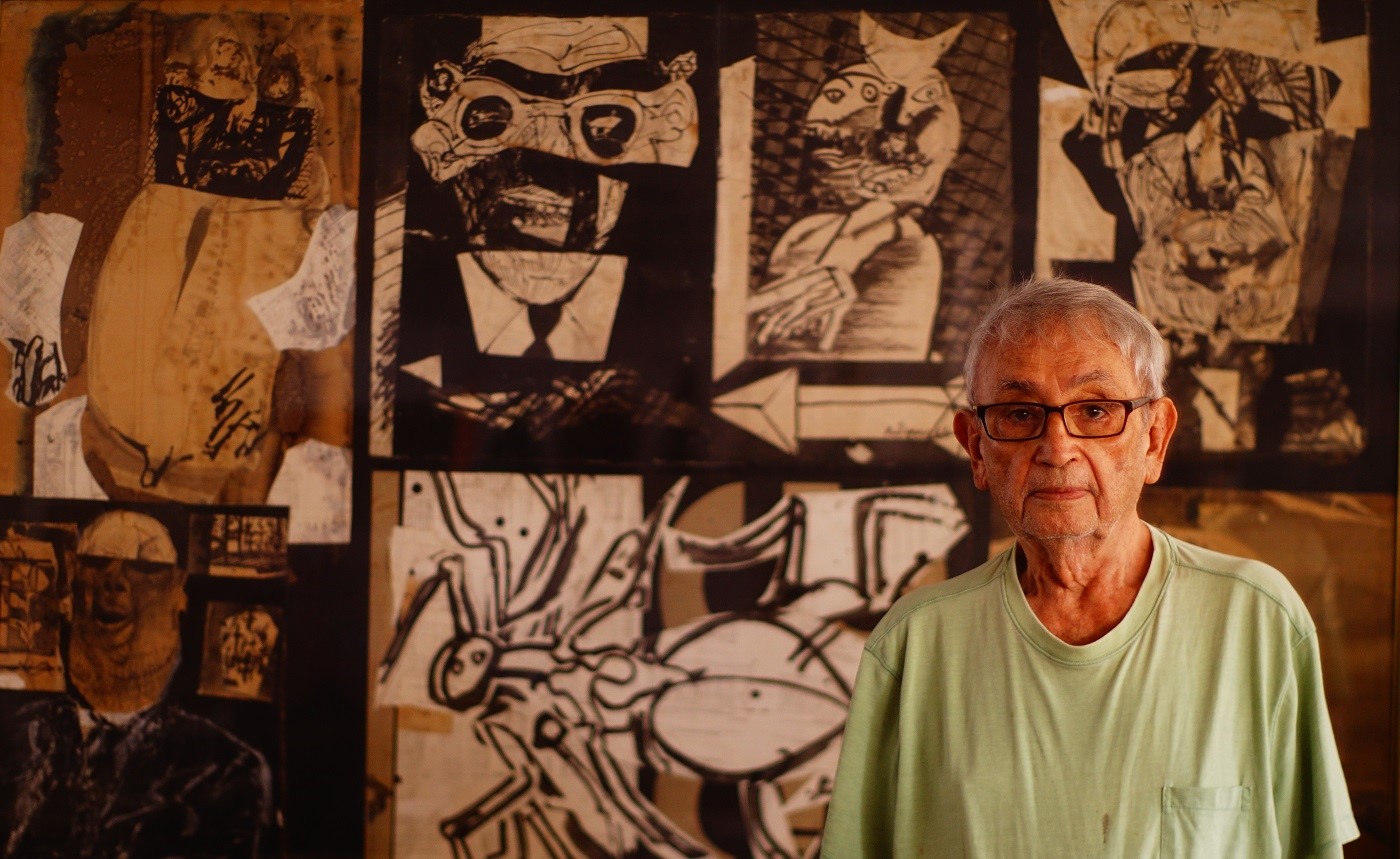 El artista venezolano Régulo Pérez. DIEGO TORRES PANTIN