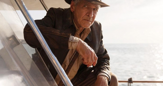 Harrison Ford, como el arqueólogo Indiana Jones, en 'El dial del destino'. PARAMOUNT PICTURES
