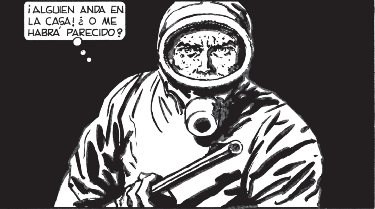 Viñeta del cómic 'El Eternauta', de Héctor Germán Oesterheld y Francisco Solano López. PLANETA Viñeta del cómic 'El Eternauta', de Héctor Germán Oesterheld y Francisco Solano López. PLANETA