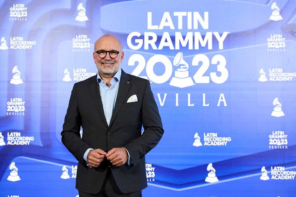 El CEO de la Academia Latina de la Grabación, Manuel Abud. RTVE El CEO de la Academia Latina de la Grabación, Manuel Abud. RTVE